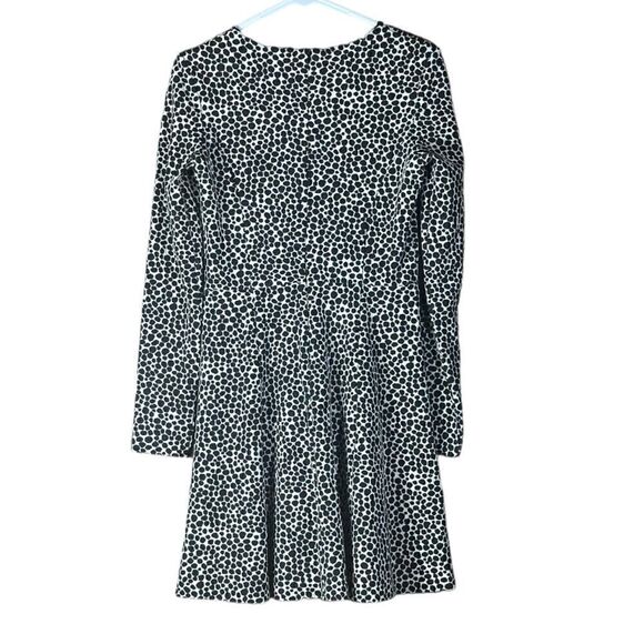 Mara Hoffman Strata Spotted Polka Dot Fit & Flare Black & White Dress Size L 📦 - Picture 3 of 10